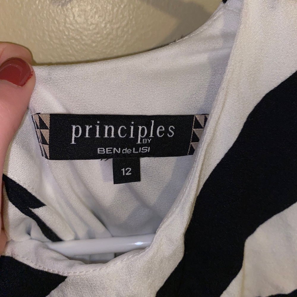 Principles Striped Tank with Bow - Picture 3 of 3